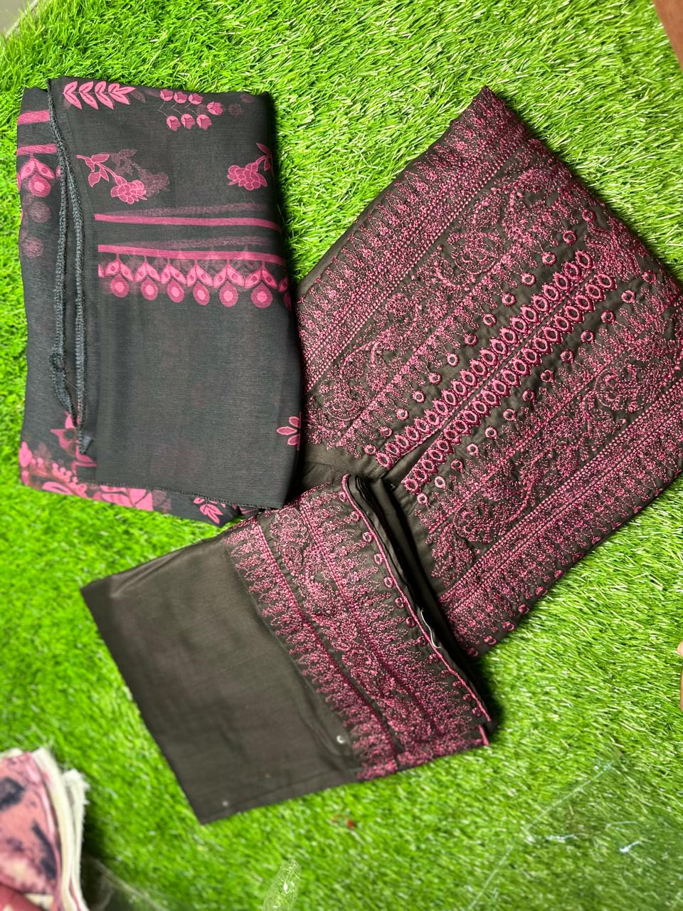 RED SCARLET 3PC  STITCHED