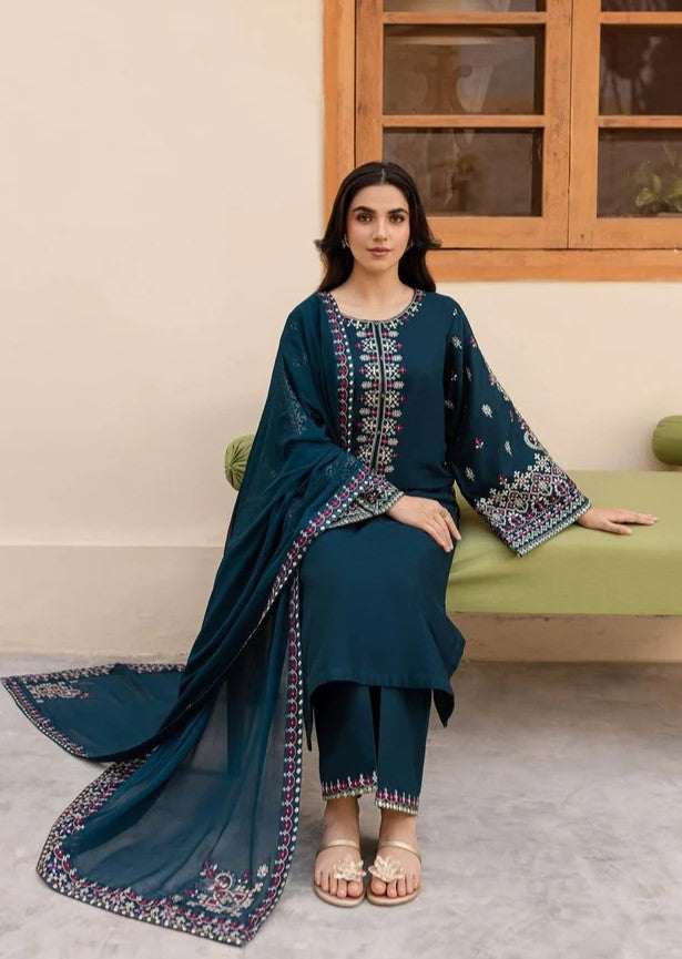 Aadab Embroidered 3pcs